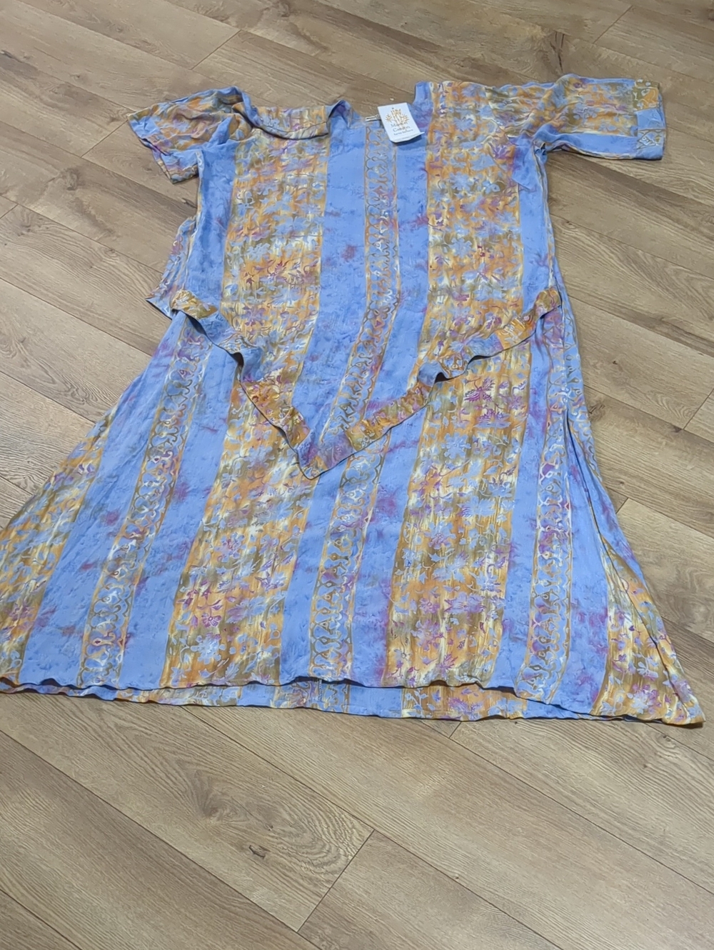 Mission Canyon Blue maxi dress Size 3XL NWT - Picture 7 of 11